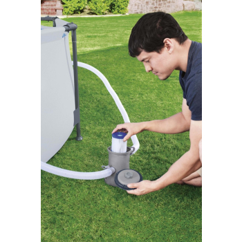 Filtrująca Pompa basenowa 1249l/h BESTWAY + Wymienny filtr I